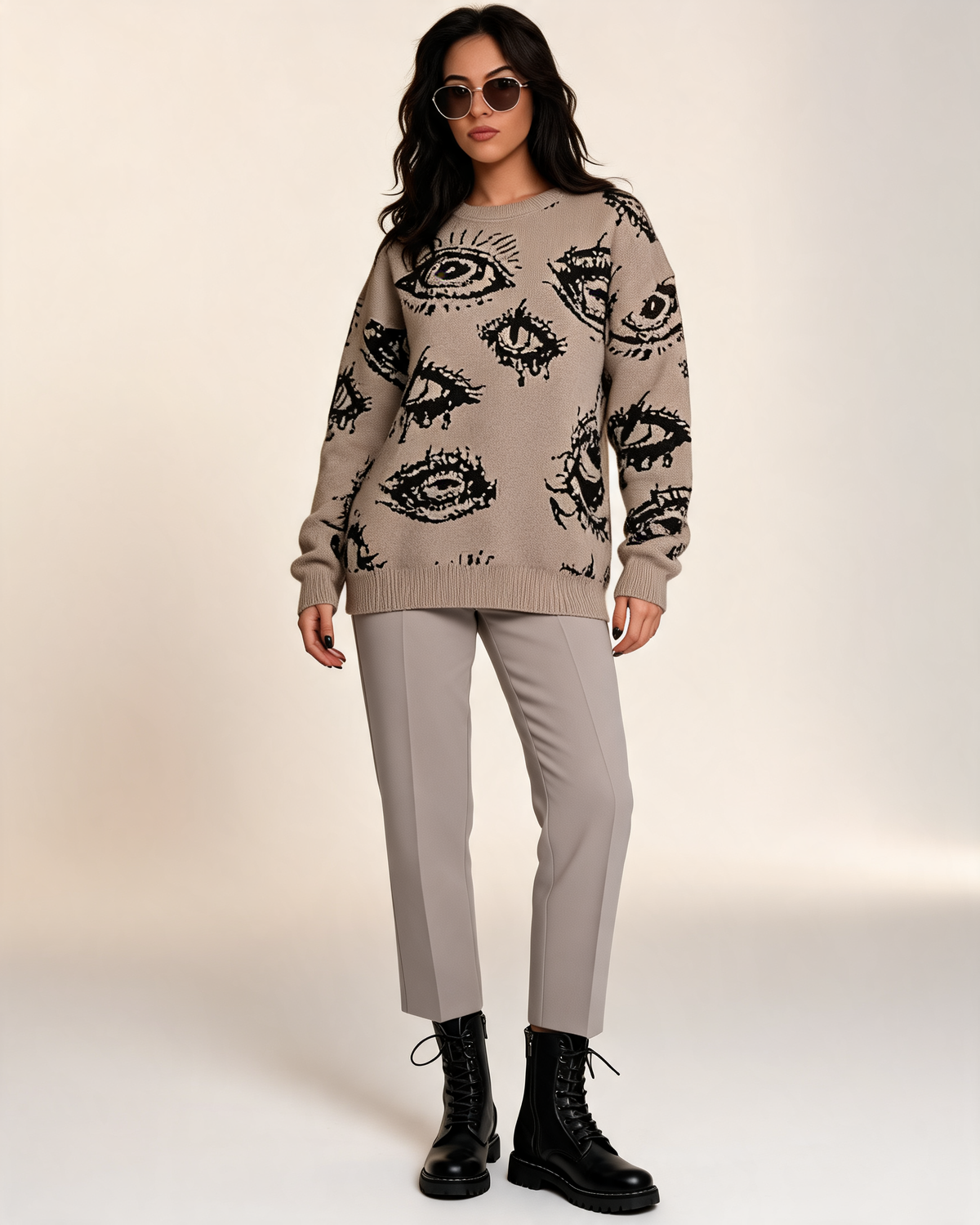 Knit Jumper | Women’s Oversized Grunge Sweater