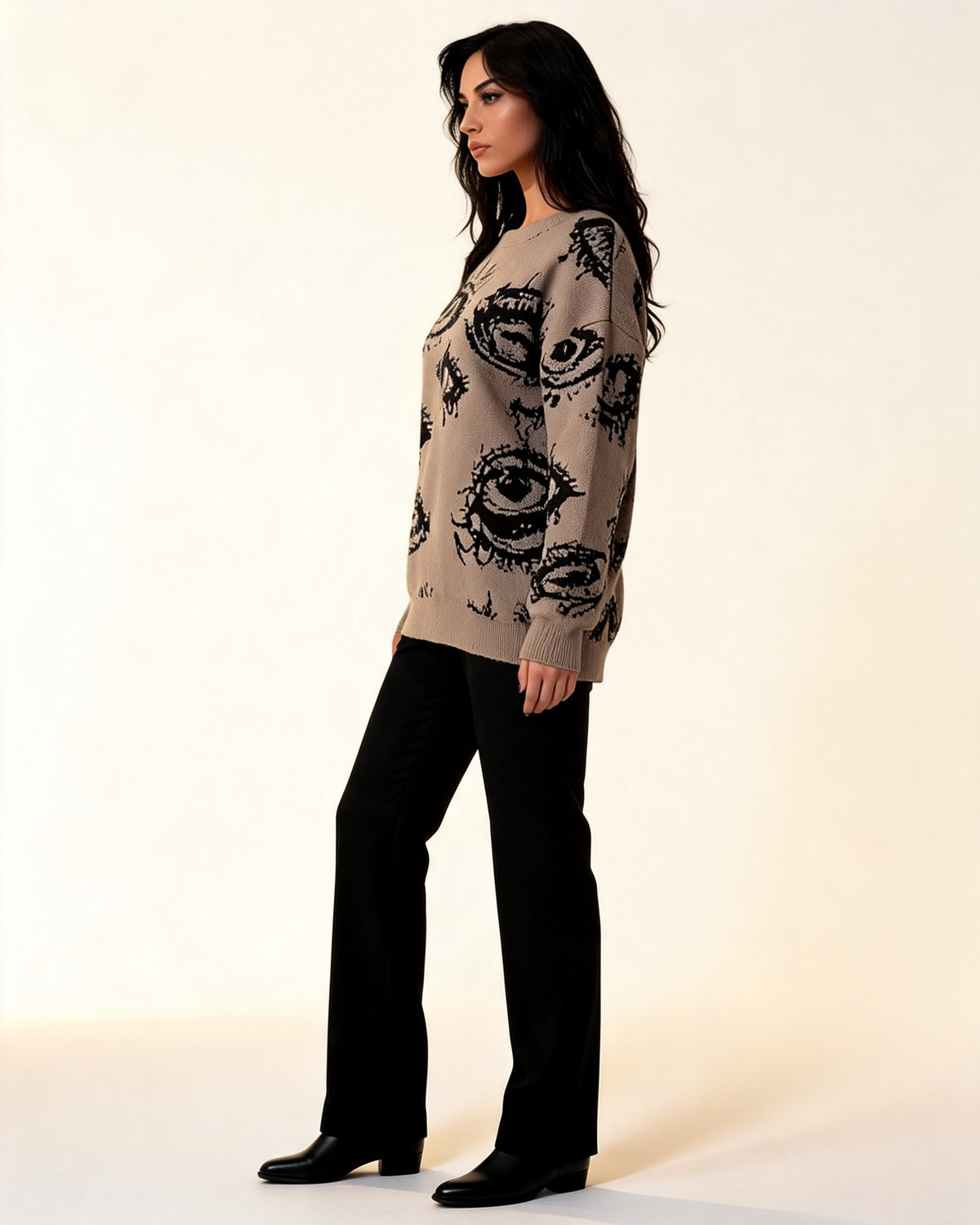 Knit Jumper | Women’s Oversized Grunge Sweater