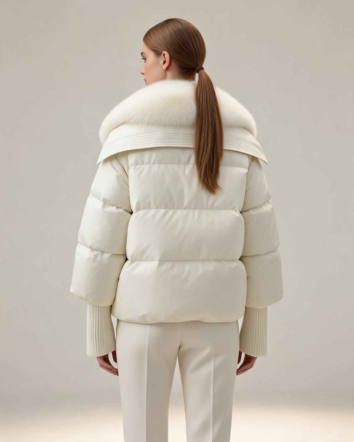 Coralie Cropped Puffer Jacket