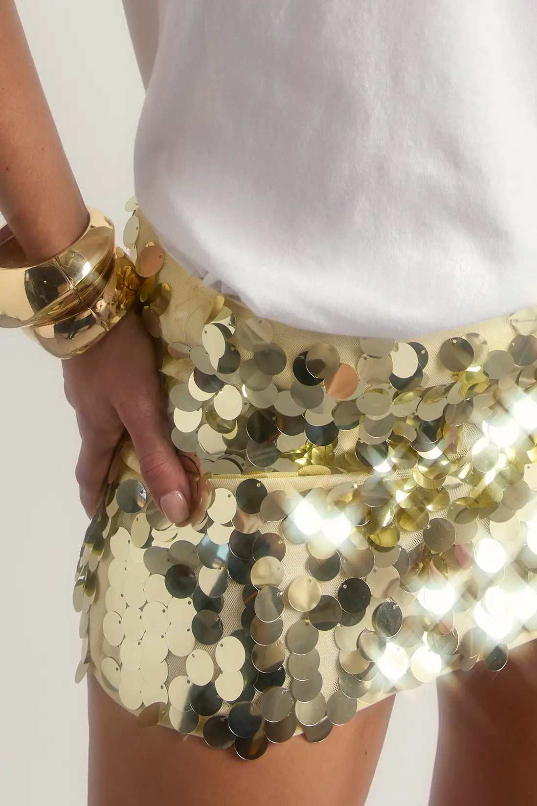 Naya | Sequin Mini Skirt