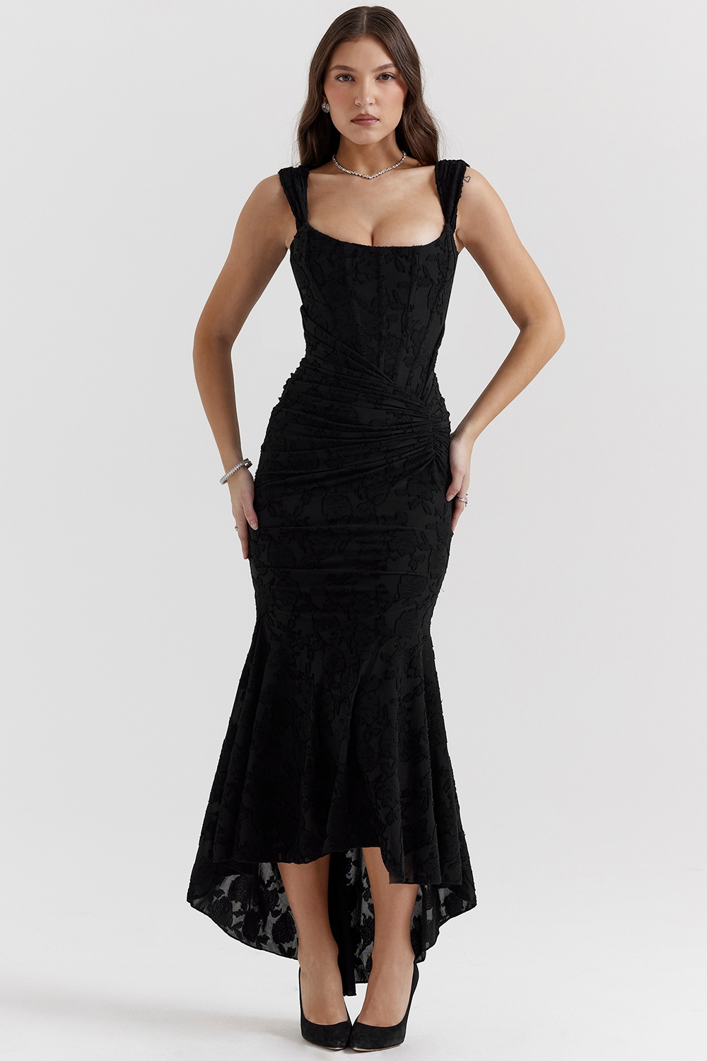 Ela | Lace Maxi Dress