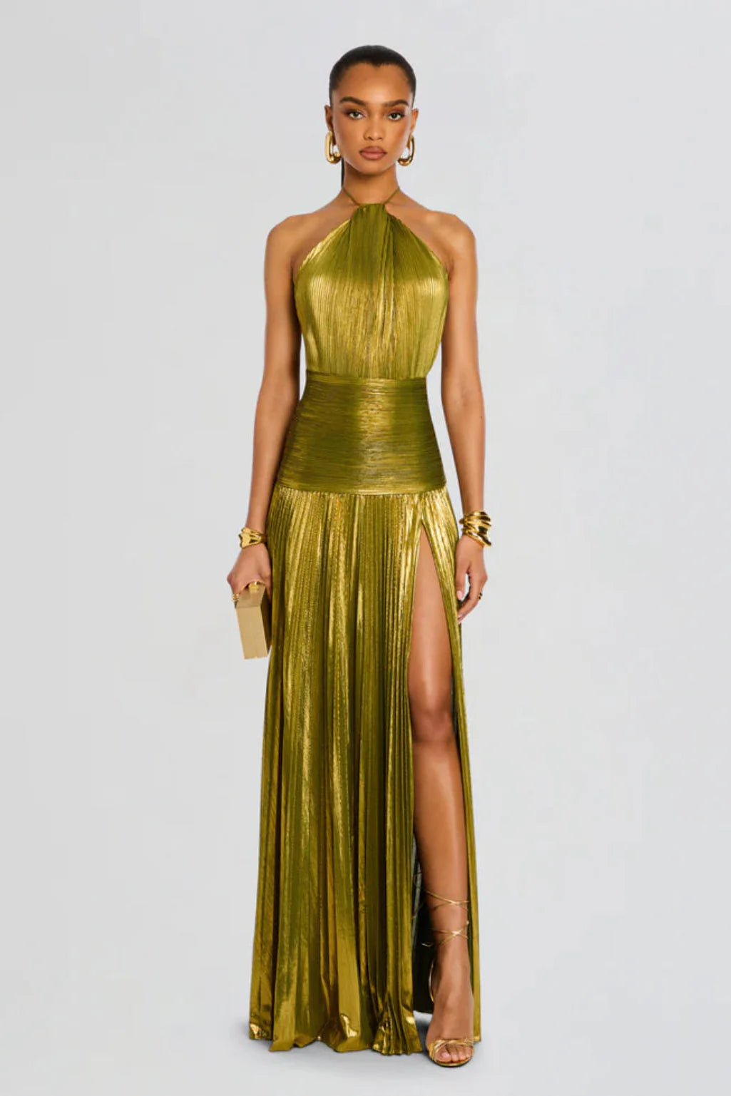 Lorry Satin Maxi Dress