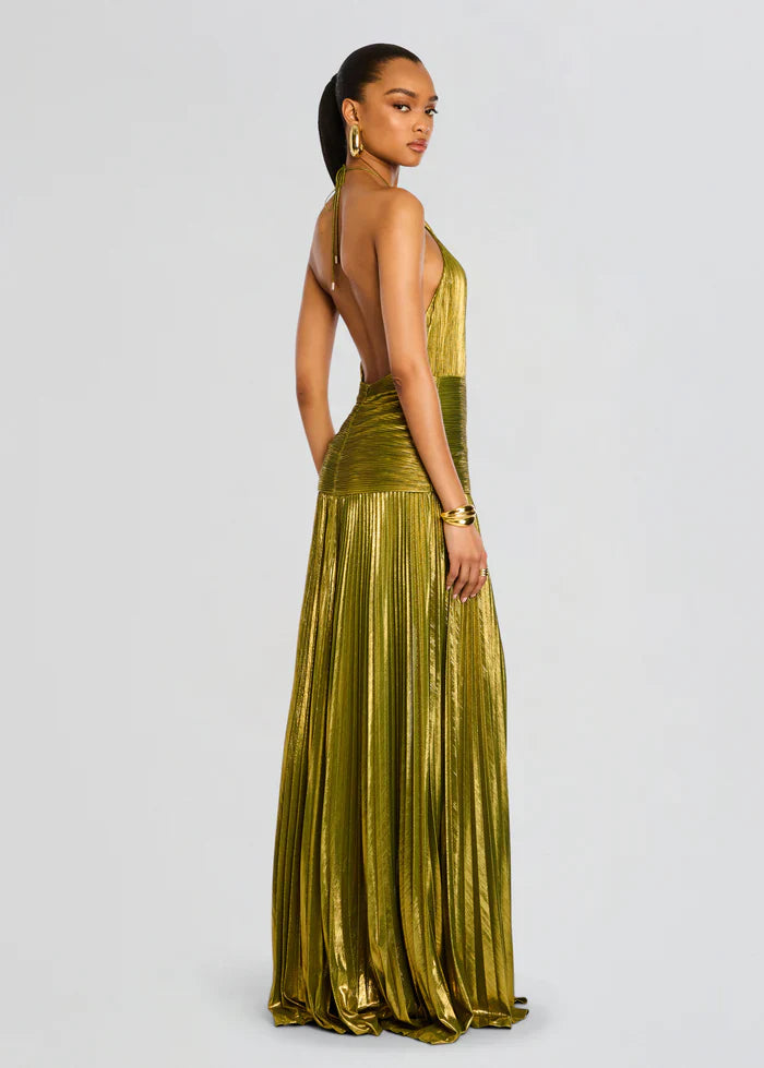 Lorry Satin Maxi Dress