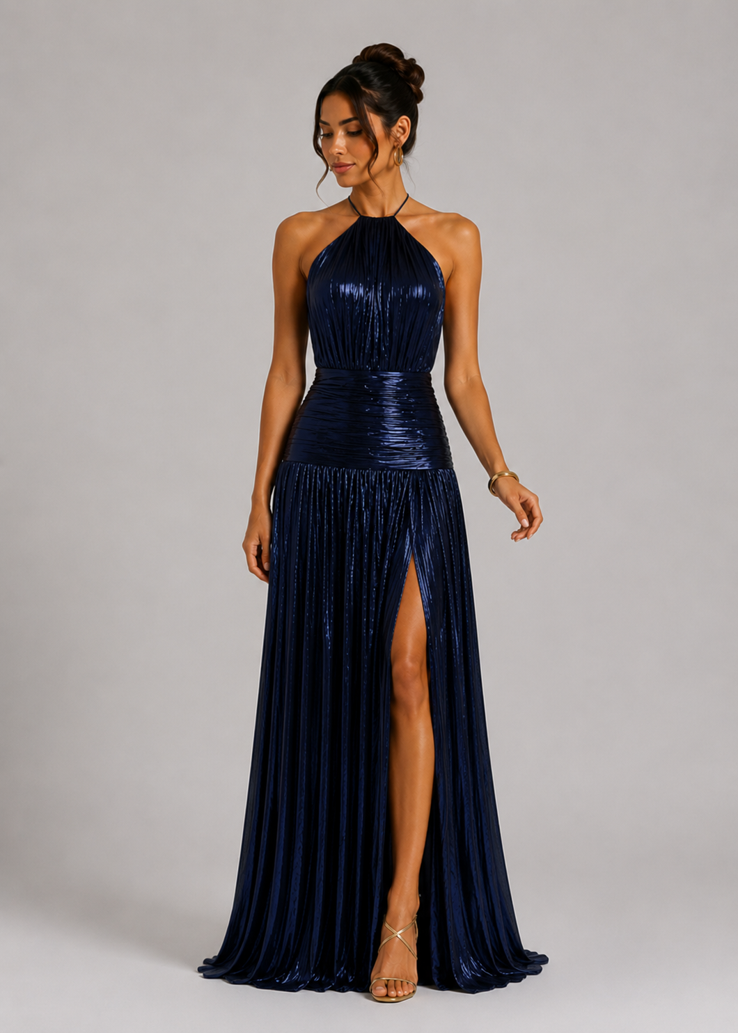 Lorry Satin Maxi Dress
