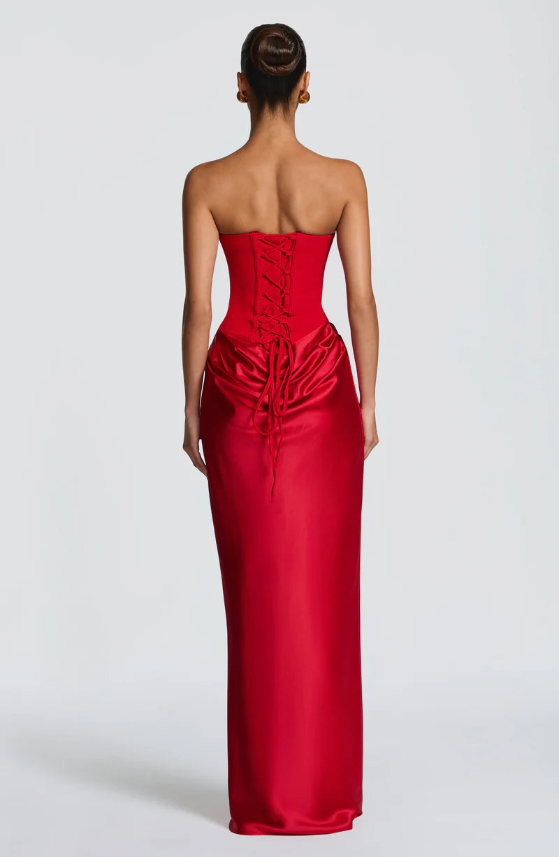 Marcella | Strapless Maxi Dress