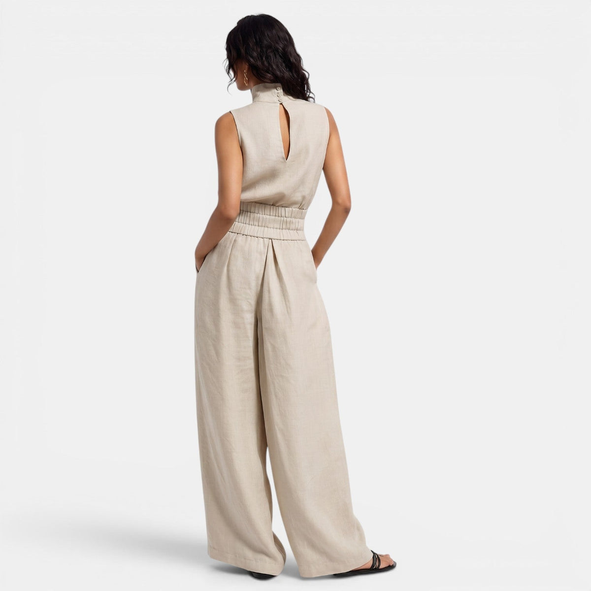 Eliana Linen Two-Piece Set