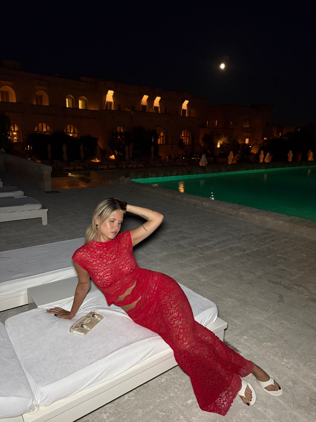 Marisol lace Maxi Dress