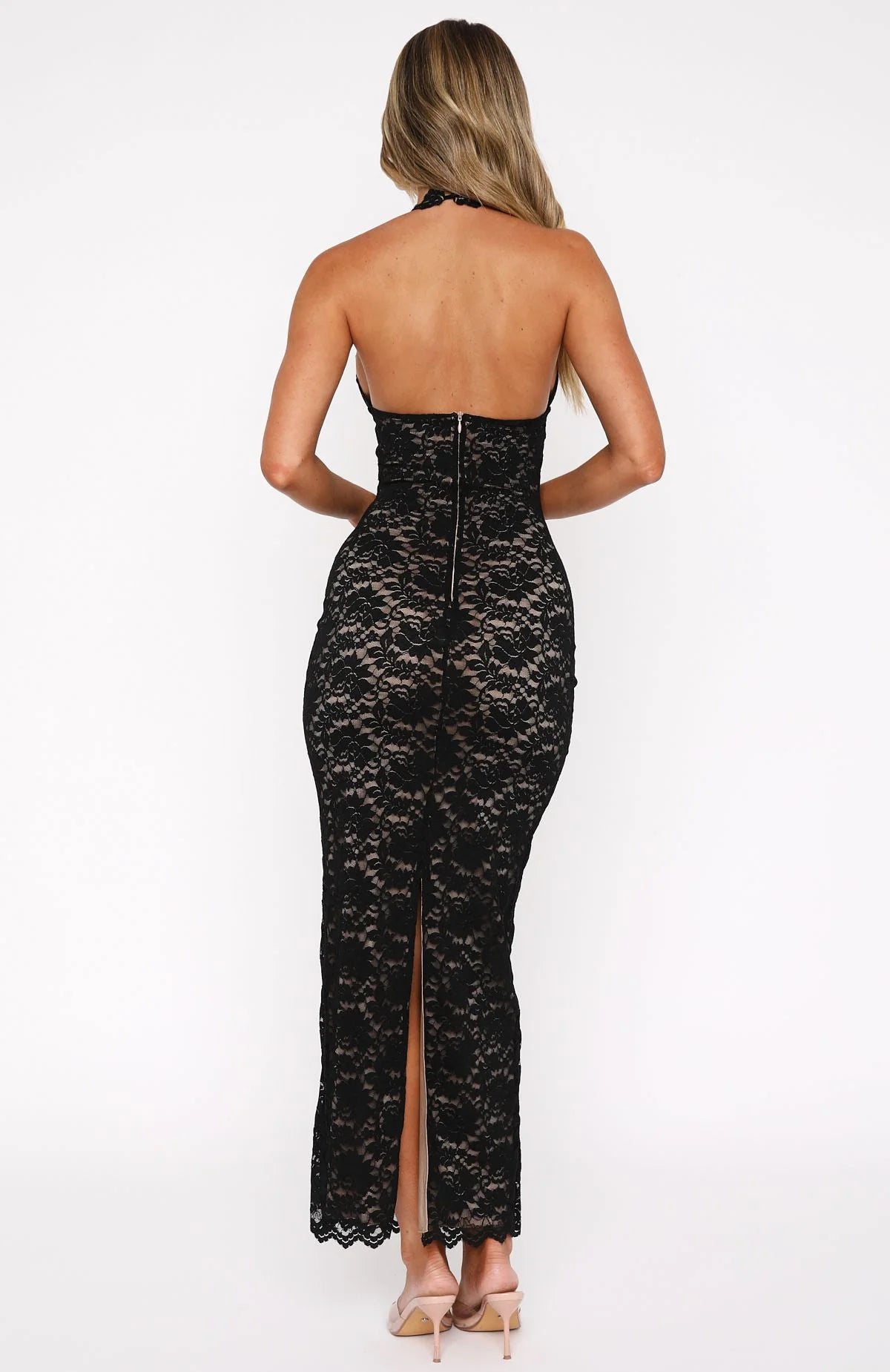 Destiny | Halter Maxi Dress