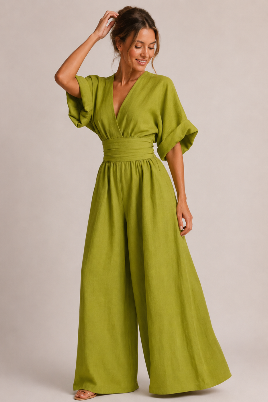 Simone Wide Leg Jumpsuit