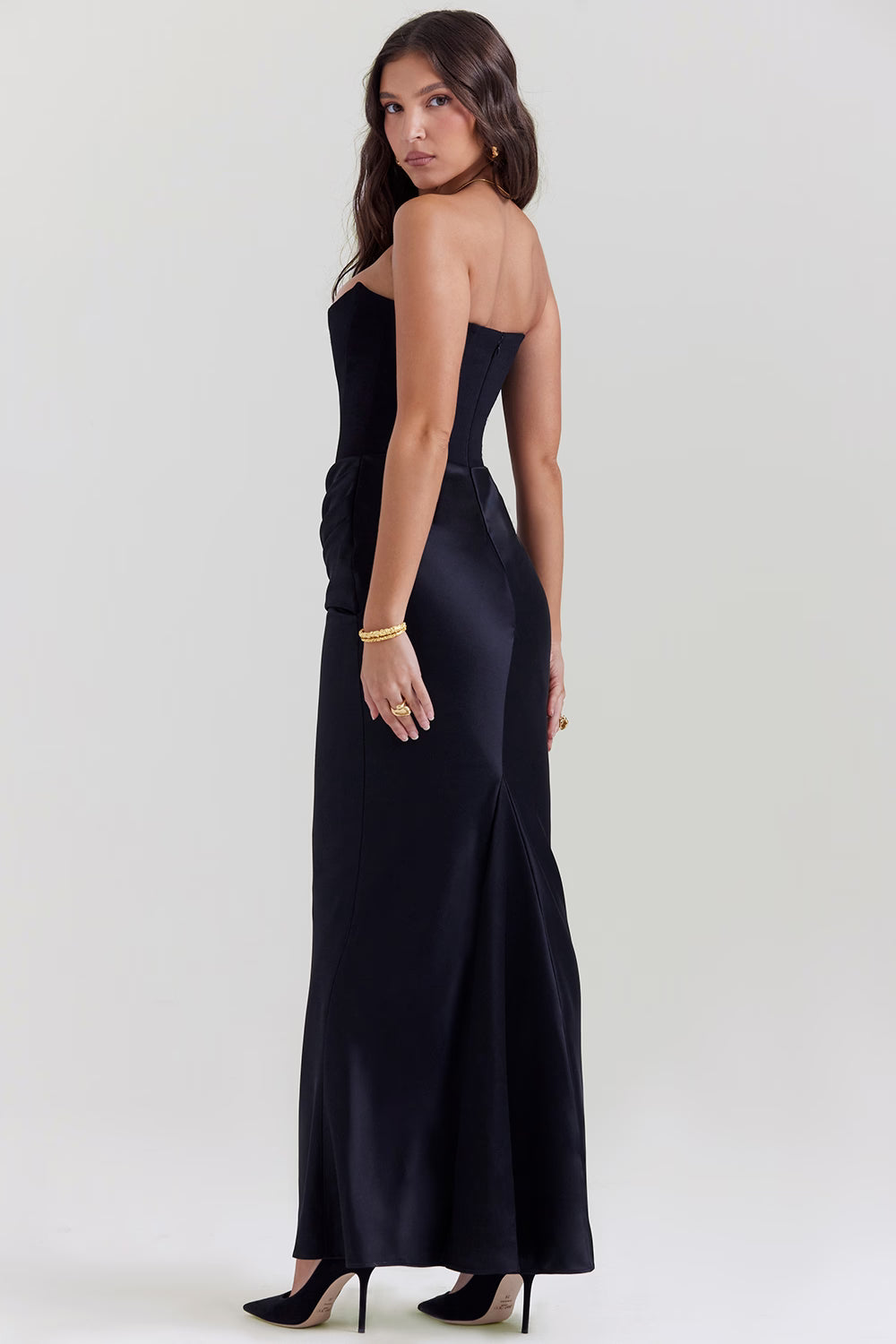Serena | Corset Maxi Dress