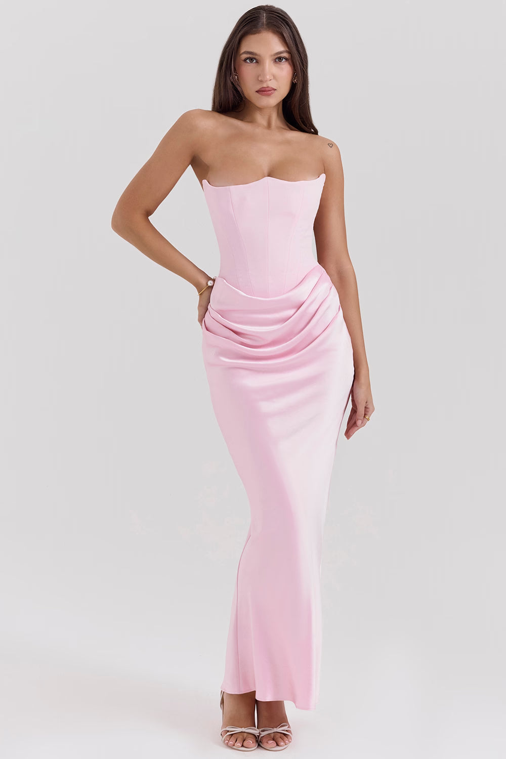 Serena | Corset Maxi Dress