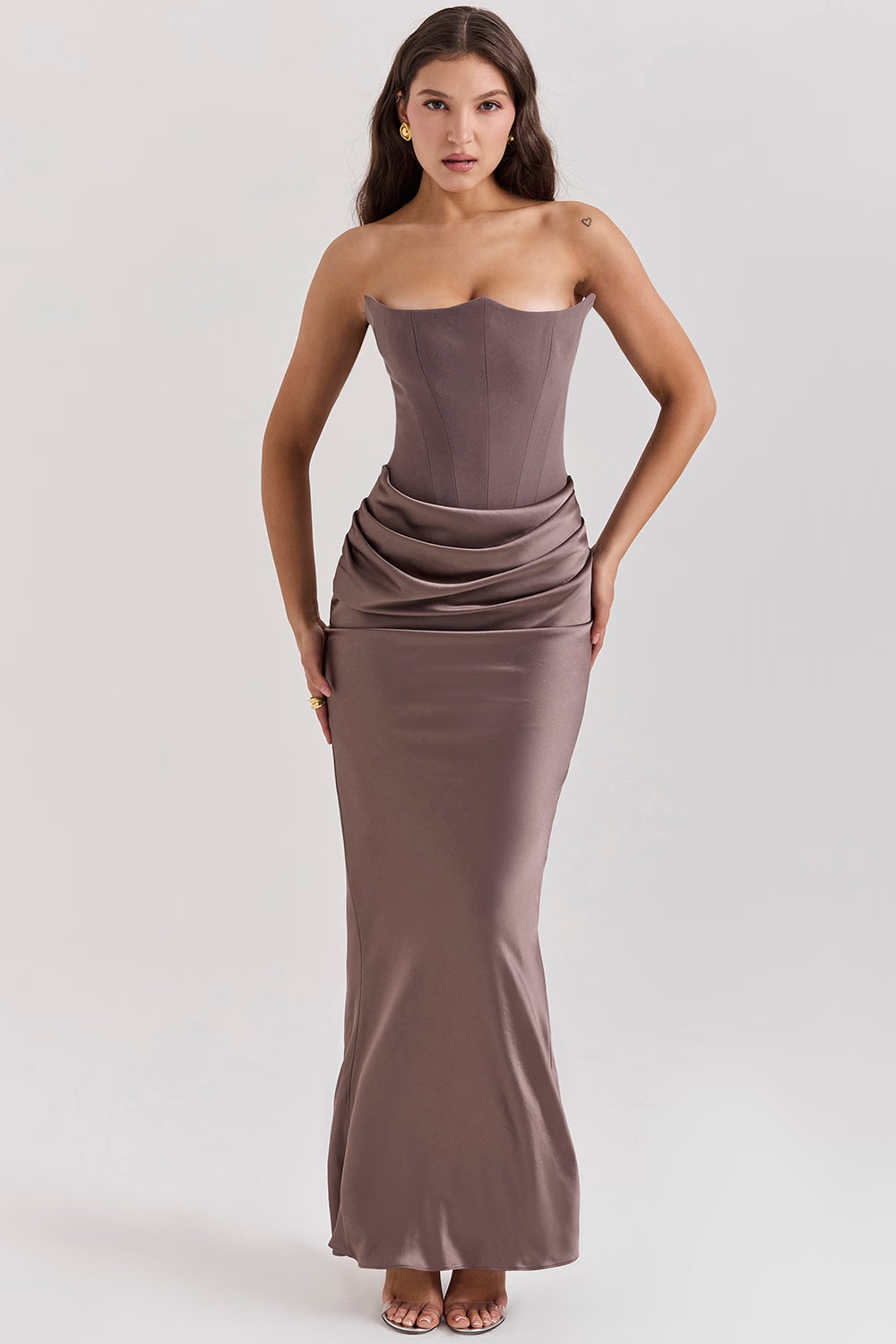 Serena | Corset Maxi Dress