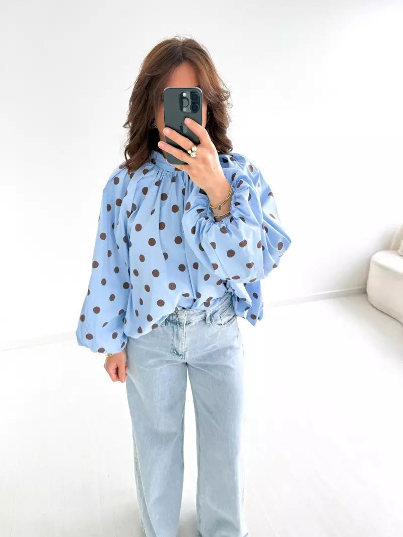 Sacha | Polka Dot Blouse