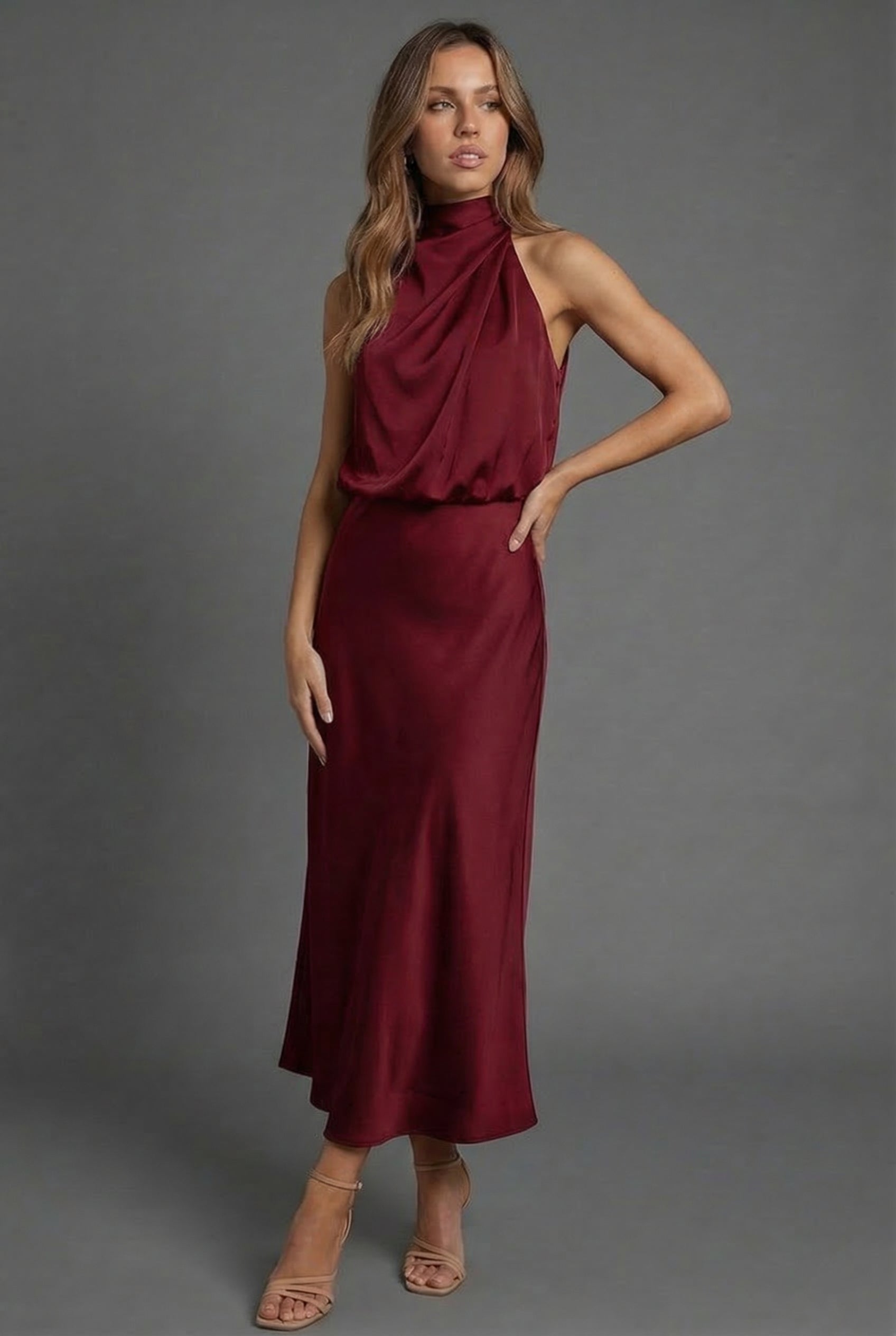 Dolores Wedding Guest Midi Dress