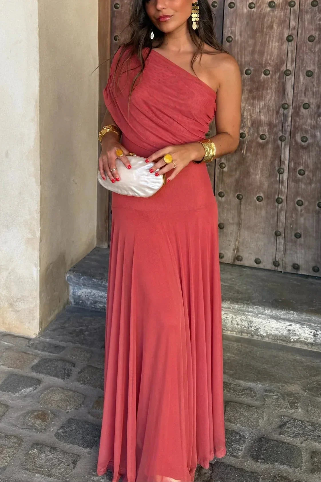 Eliana Off-Shoulder Maxi Dress