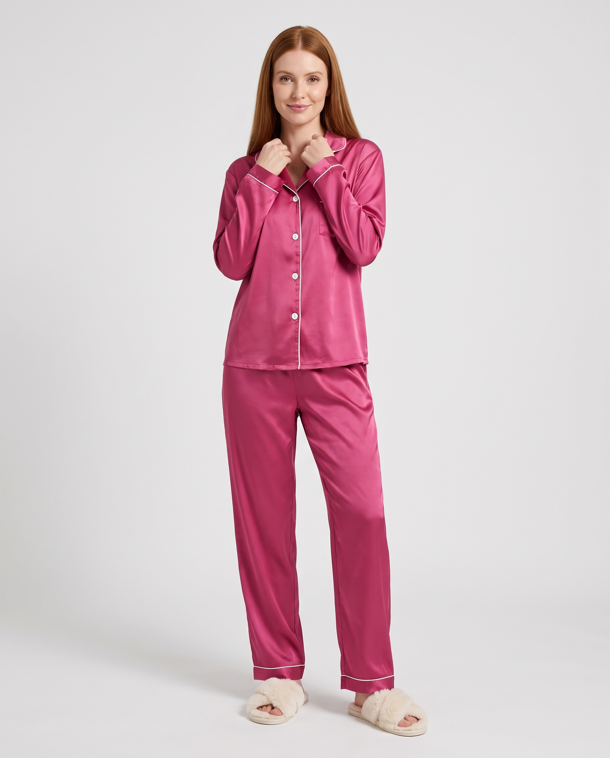 Pyjama Set – Selina Satin Lounge Set