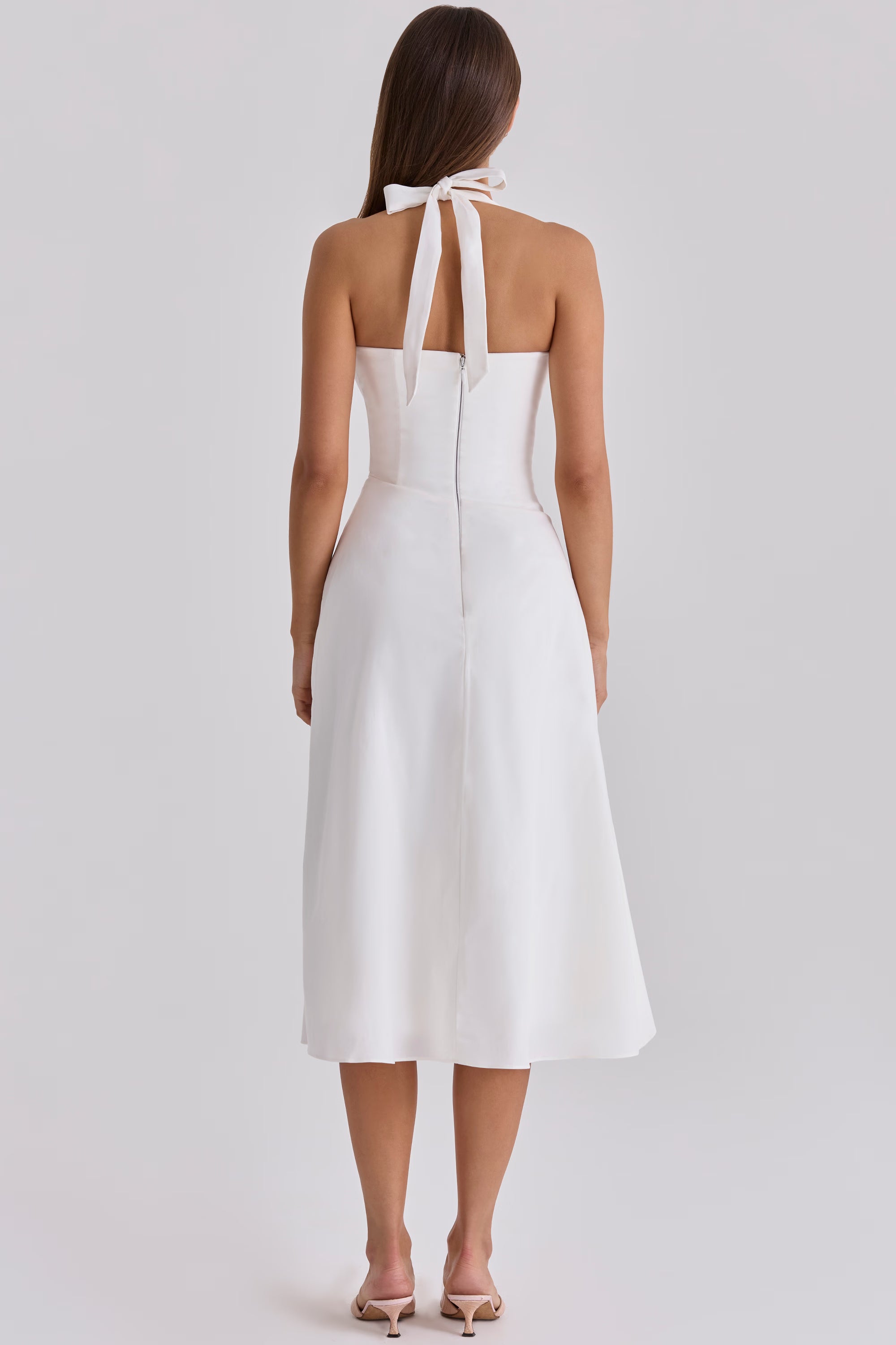 Elya | Halter Midi Dress