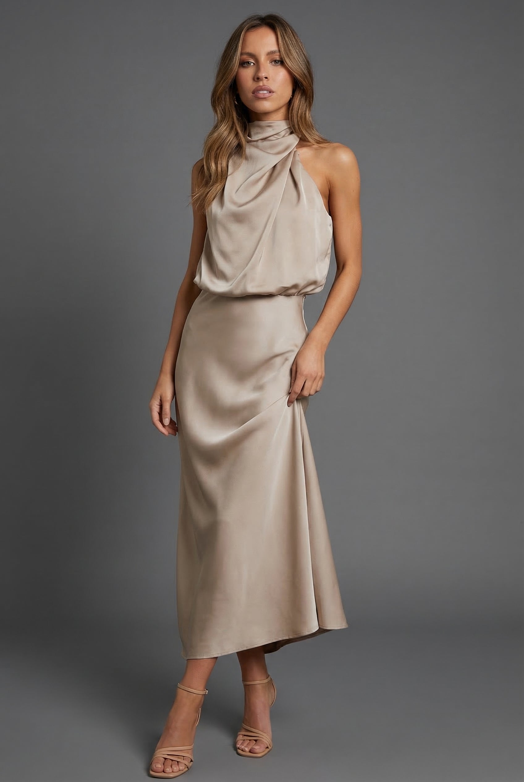 Dolores Wedding Guest Midi Dress