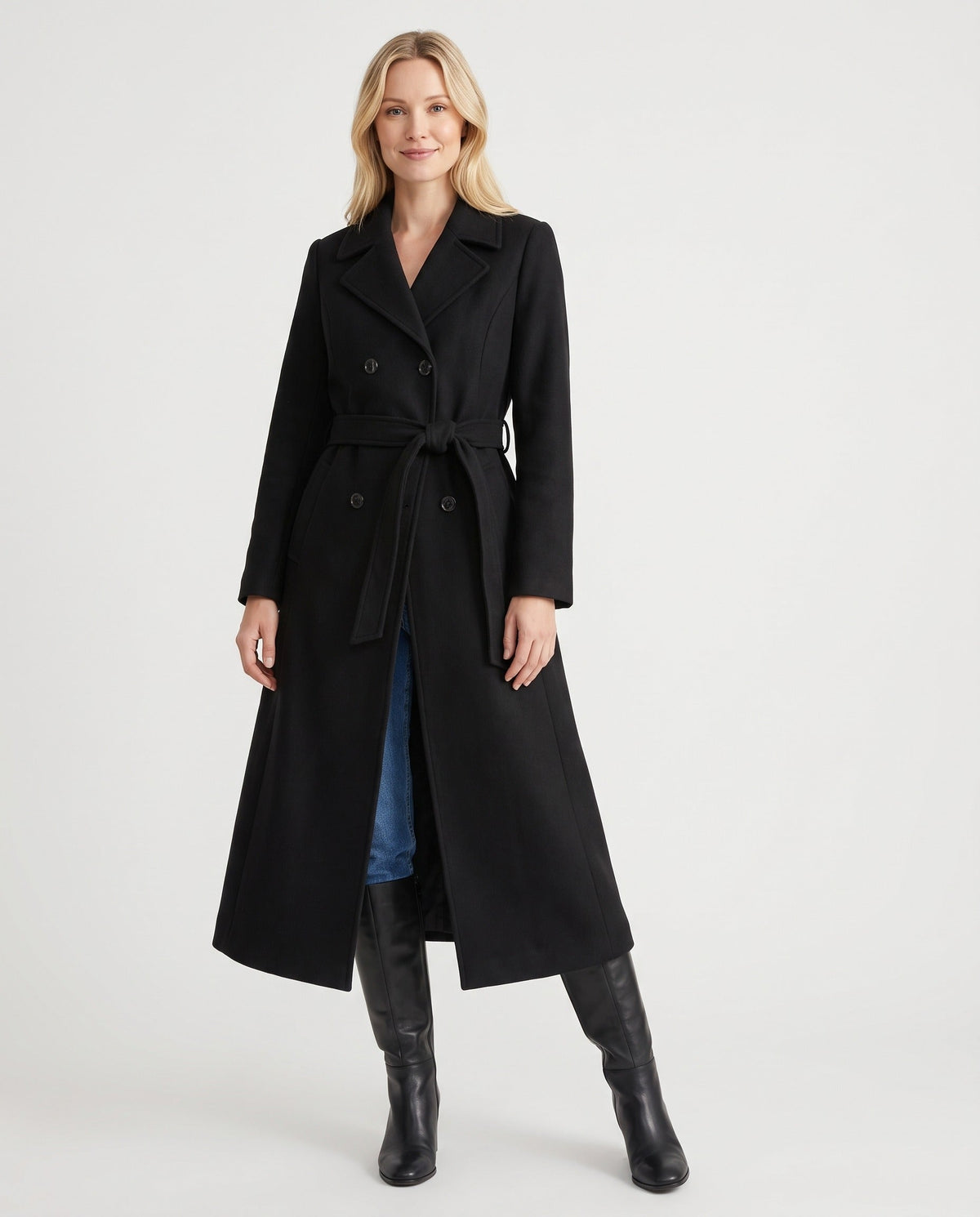 Women's Long Wool Coat | Maxi Winter Coat