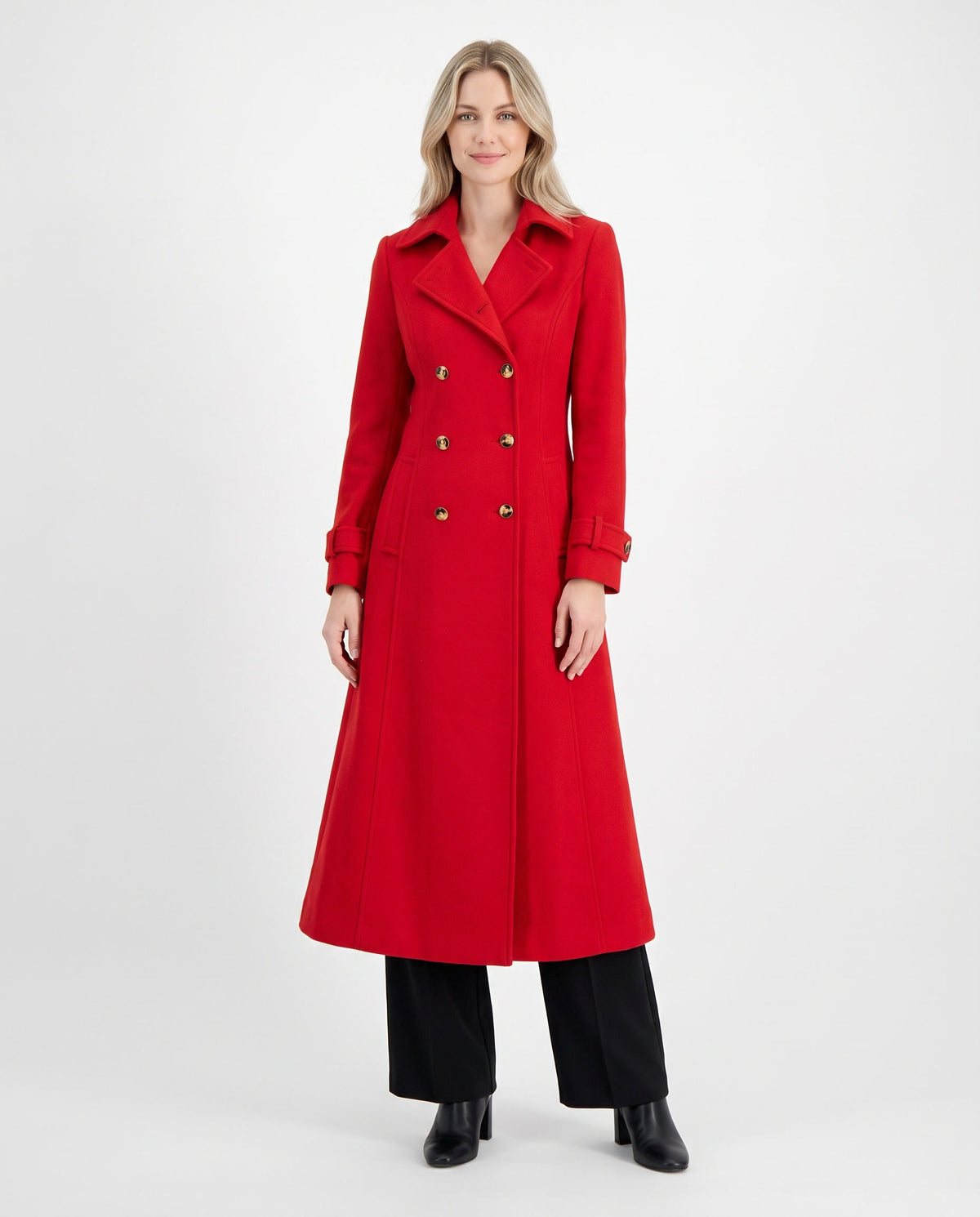 Women's Long Wool Coat | Maxi Winter Coat