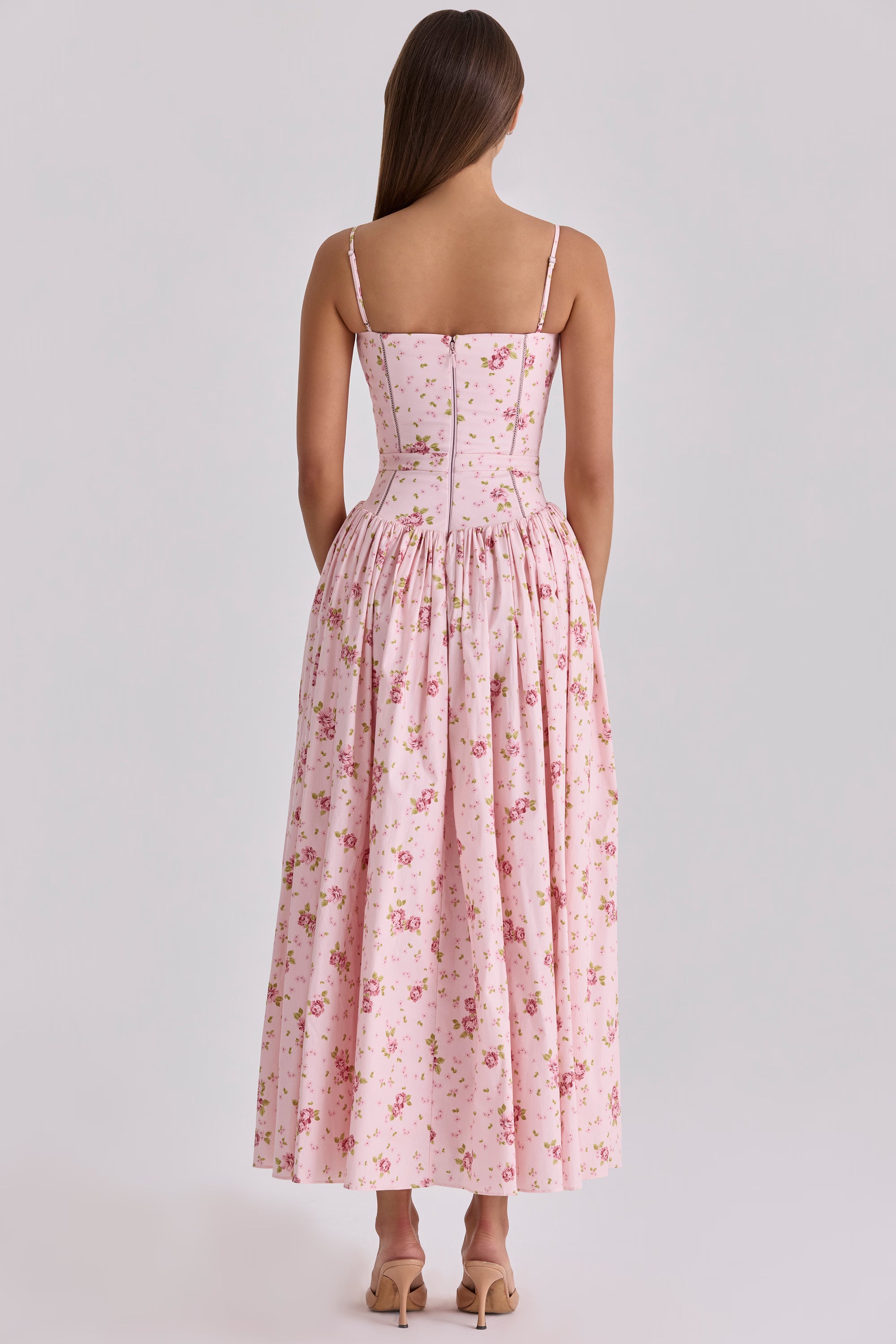 Isolde | Floral Midi Sundress