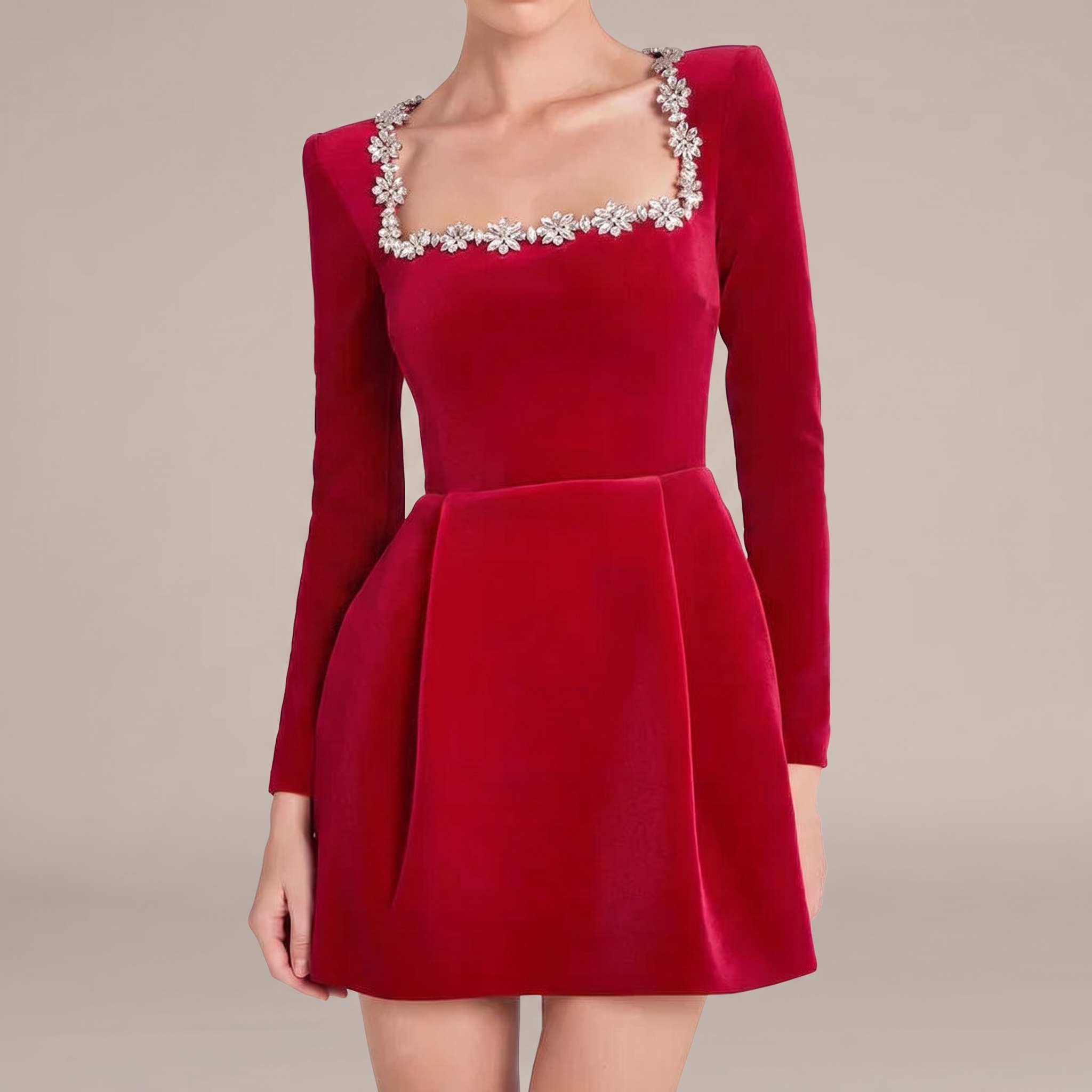 Fiona Velvet Mini Dress